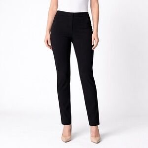 Nordstrom Rack black Ponte stretchy dress pants XL office business casual